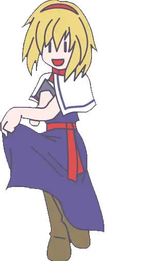 Alice Margratroid from Touhou Project Dancing